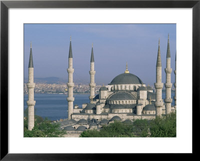 The Blue Mosque (Sultan Ahmet Mosque), Istanbul, Marmara Province, Turkey by Bruno Morandi Pricing Limited Edition Print image