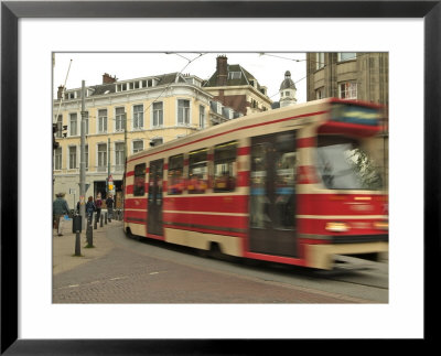 Tram, Den Haag (The Hague), Holland (The Netherlands) by Gary Cook Pricing Limited Edition Print image