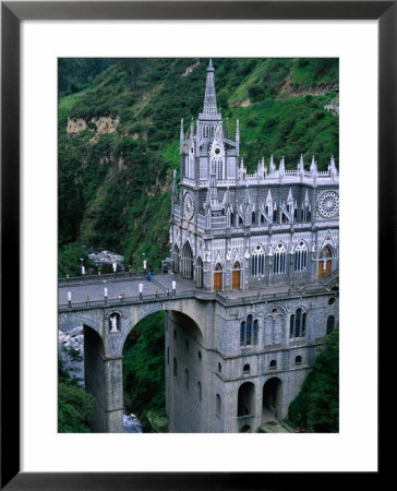 Santuario De Las Lajas Neo-Gothic Church, Las Lajas, Colombia by Krzysztof Dydynski Pricing Limited Edition Print image