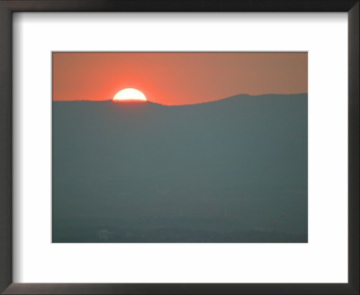 Blue Ridge Mts At Sunset, Roanoke, Va by Jeff Greenberg Pricing Limited Edition Print image
