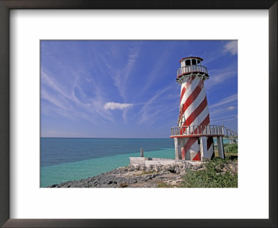 Lighthouse At High Rock, Grand Bahama Island, Caribbean by Nik Wheeler Pricing Limited Edition Print image