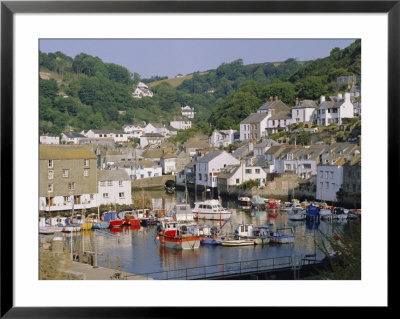 The Harbour And Village, Polperro, Cornwall, England, Uk by Philip Craven Pricing Limited Edition Print image