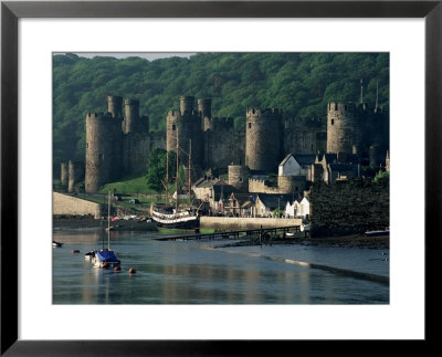 Conwy Castle, Unesco World Heritage Site, Conwy, Gwynedd, Wales, United Kingdom by Roy Rainford Pricing Limited Edition Print image