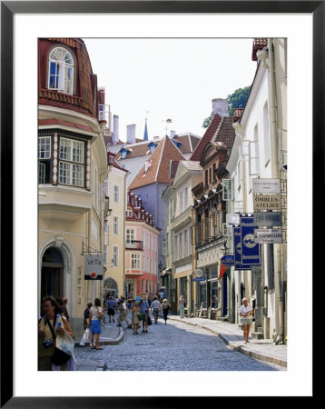 Pikk Street, Old Town, Tallinn, Estonia, Baltic States by Yadid Levy Pricing Limited Edition Print image