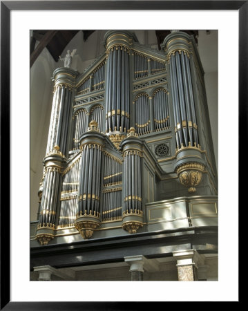 Organ, Oude Kirk (Old Church), Delft, Holland (The Netherlands) by Gary Cook Pricing Limited Edition Print image