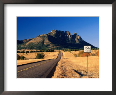 Sawtooth Mountain In Davis Mountains, Fort Davis, Texas by Witold Skrypczak Pricing Limited Edition Print image