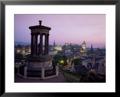 Stewart Monument And Princes Street, Edinburgh, Lothian, Scotland, United Kingdom by Roy Rainford Pricing Limited Edition Print image