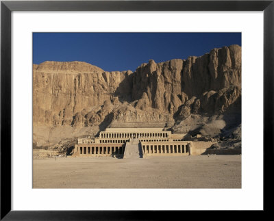 Temple Of Hatshepsut, Deir El-Bahri, West Bank, Thebes, Unesco World Heritage Site, Egypt by Gavin Hellier Pricing Limited Edition Print image