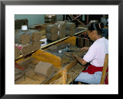 Leon Jimenes Cigar Factory, Town Of Santiago, Saint Domingue (Santo Domingo), Dominican Republic by Bruno Barbier Pricing Limited Edition Print image