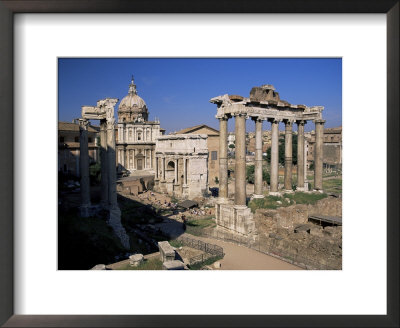 Roman Forum, Unesco World Heritage Site, Rome, Lazio, Italy by Gavin Hellier Pricing Limited Edition Print image