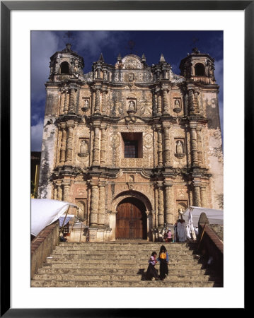 Historic Santo Domingo Church, San Christobal, Chiapas, Mexico by Charles Crust Pricing Limited Edition Print image