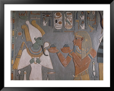 Tomb Of Horemheb, Valley Of The Kings, Thebes, Unesco World Heritage Site, Egypt, North Africa by Richard Ashworth Pricing Limited Edition Print image
