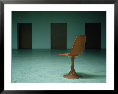 Orange Chair by Silvestre Machado Pricing Limited Edition Print image