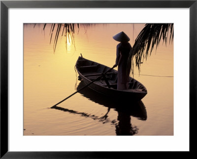 Evening View Of Mekong River, Mekong Delta, Vietnam by Keren Su Pricing Limited Edition Print image