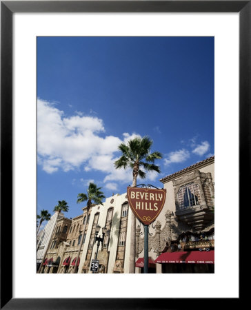 Beverly Hills Sign, Beverly Hills, California, Usa by Adina Tovy Pricing Limited Edition Print image