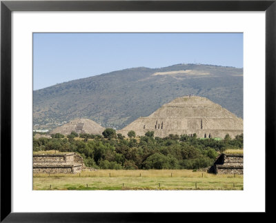 Pyramid Of The Sun, Teotihuacan, 150Ad To 600Ad And Later Used By The Aztecs, North Of Mexico City by R H Productions Pricing Limited Edition Print image