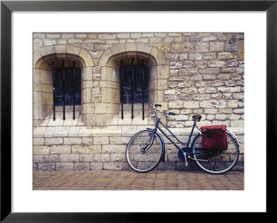 Holland, Goude, Bicycle Parked Beside Church by Jennifer Broadus Pricing Limited Edition Print image