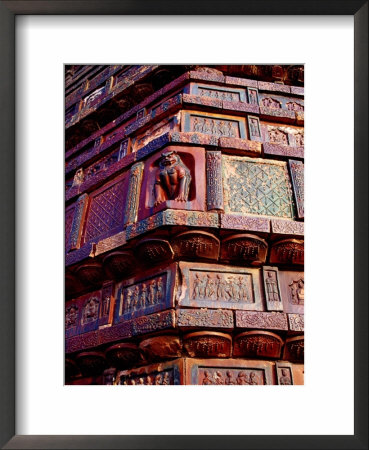 Detail Of Ron Pagoda Built During Northern Song Dynasty, Kaifeng, Henan, China by Krzysztof Dydynski Pricing Limited Edition Print image