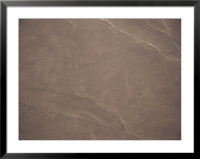 Monkey, Nazca (Nasca) Lines, Unesco World Heritage Site, Peru, South America by Jane Sweeney Pricing Limited Edition Print image