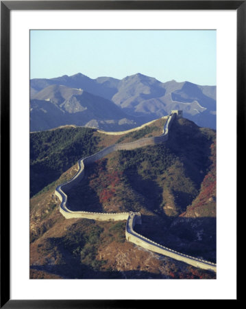 The Great Wall Of China, Unesco World Heritage Site, China by Ursula Gahwiler Pricing Limited Edition Print image