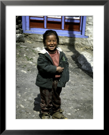 Young Girl, Nepal by Michael Brown Pricing Limited Edition Print image