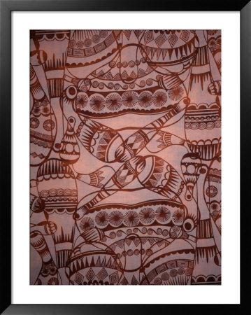 Traditional African Textile, Arusha, Arusha, Tanzania by Mitch Reardon Pricing Limited Edition Print image