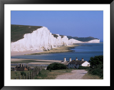 The Seven Sisters, East Sussex, England, United Kingdom by John Miller Pricing Limited Edition Print image