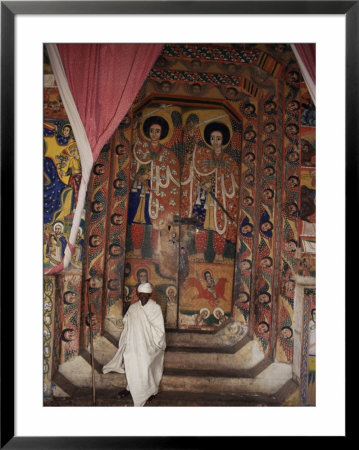 Interior Of The Christian Church Of Ura Kedane Meheriet, Zege Peninsula, Lake Tana, Ethiopia by Bruno Barbier Pricing Limited Edition Print image