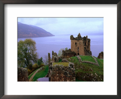 Castle Urquhart Overlooking Loch Ness, Loch Ness, United Kingdom by Bethune Carmichael Pricing Limited Edition Print image