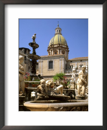 Piazza Pretoria, Palermo, Sicily, Italy by G Richardson Pricing Limited Edition Print image