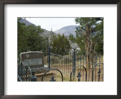 Doc Holliday's Grave, Glenwood Springs, Colorado, Usa by Ethel Davies Pricing Limited Edition Print image