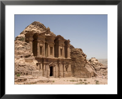 The Monastery, Petra, Unesco World Heritage Site, Wadi Musa (Mousa), Jordan, Middle East by Christian Kober Pricing Limited Edition Print image