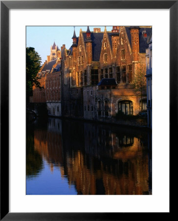 Beautiful Sunny Morning On The Canals Of Bruges, Bruges, Belgium by Doug Mckinlay Pricing Limited Edition Print image