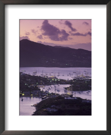 Sunset View Of Historic Nelson's Dockyard, Antigua by Walter Bibikow Pricing Limited Edition Print image