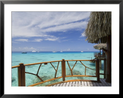 Kia Ora Resort, Rangiroa, Tuamotu Archipelago, French Polynesia Islands by Sergio Pitamitz Pricing Limited Edition Print image