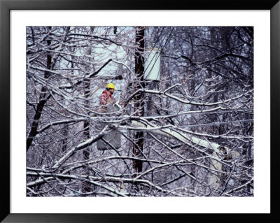 Power Line Repair by Peter Krogh Pricing Limited Edition Print image
