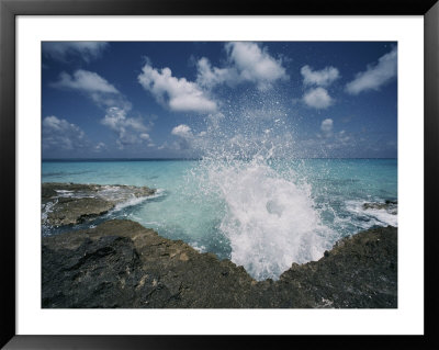 A Spray Of Water Upon A Rocky Coast by Kenneth Garrett Pricing Limited Edition Print image