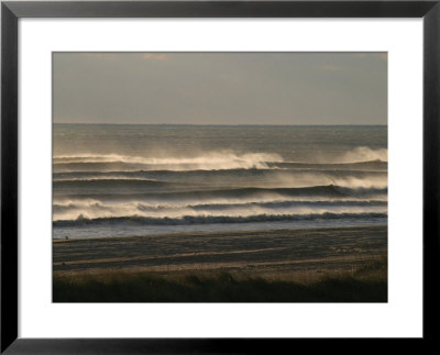 Spray Blows Off Waves On A Windy Morning by Skip Brown Pricing Limited Edition Print image