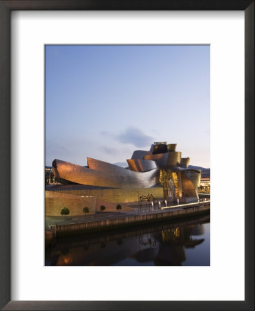 Guggenheim Modern Art Museum Designed By Frank Gehry, Bilbao, Basque Country, Euskadi, Spain by Christian Kober Pricing Limited Edition Print image