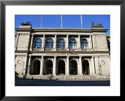 The Stock Exchange Building In The Altstadt (Old Town), Hamburg, Germany by Yadid Levy Pricing Limited Edition Print image
