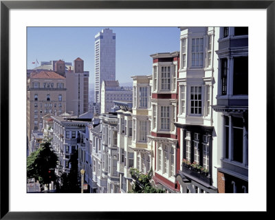 View South From Taylor Street, Nob Hill, San Francisco, California, Usa by William Sutton Pricing Limited Edition Print image