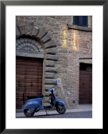 Scooter, Preggio, Umbria, Italy by Inger Hogstrom Pricing Limited Edition Print image