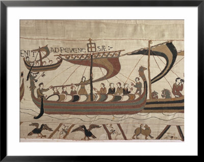 Invasion Fleet, Bayeux Tapestry, France by Walter Rawlings Pricing Limited Edition Print image