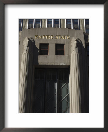 Empire State Building, Manhattan, New York City, New York, Usa by Amanda Hall Pricing Limited Edition Print image