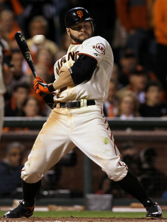 Texas Rangers V San Francisco Giants, Game 2: Cody Ross by Justin Sullivan Pricing Limited Edition Print image