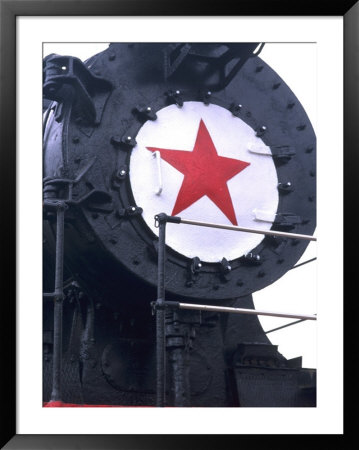 Cy116 Retired Train, Trans Siberian Railroad Museum, Ulan Batar, Mongolia by Bill Bachmann Pricing Limited Edition Print image