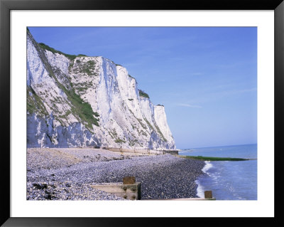 St. Margaret's At Cliffe, White Cliffs Of Dover, Kent, England, United Kingdom by David Hughes Pricing Limited Edition Print image