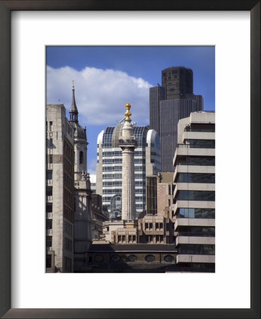View Of The City Of London, London, England, United Kingdom by David Hughes Pricing Limited Edition Print image