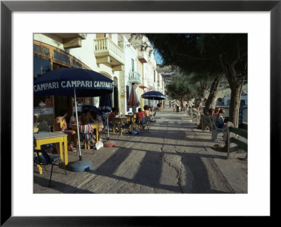 Waterfront, Xlendi Bay, Gozo, Malta by Michael Short Pricing Limited Edition Print image