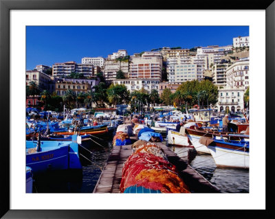 Porticciolo (Marina) At Mergellina, Naples, Italy by Jean-Bernard Carillet Pricing Limited Edition Print image